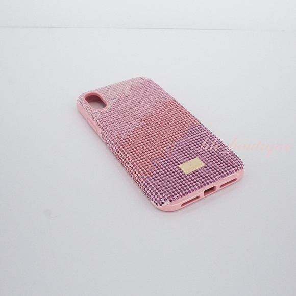 NIB New Swarovski 5481459 High Love Smartphone Case Cover iPhone XR Pink Multi - Picture 3 of 10